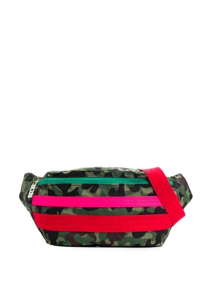 Gcds Camo Belt Bag - Green