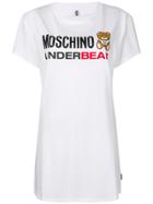 Moschino Underbear Longline T-shirt - White