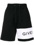 Givenchy Logo Print Shirts - Black