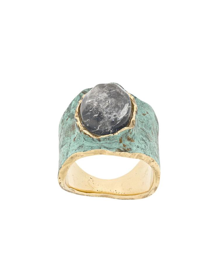 Goossens Verre De Mer Ring - Blue