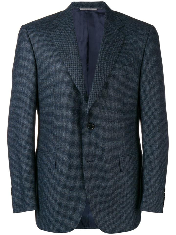 Canali Single-breasted Blazer - Blue