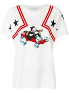 Stella Mccartney - Printed T-shirt - Women - Cotton - 46, White, Cotton