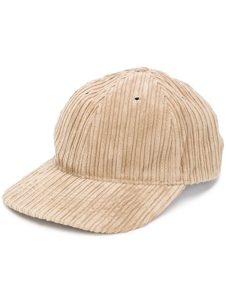 Ymc Textured Baseball Cap - Neutrals