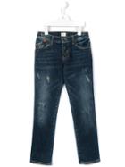 Armani Junior Distressed Jeans, Boy's, Size: 11 Yrs, Blue