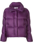 H Beauty & Youth Puffer Jacket - Pink & Purple