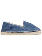 Manebi Yucatan Espadrilles, Women's, Size: 39, Blue, Raffia