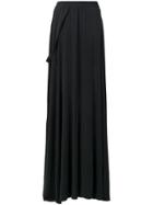 Lost & Found Ria Dunn Side Slit Long Skirt - Black