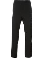 Saint Laurent Tailored Trousers, Men's, Size: 52, Black, Cotton/viscose/virgin Wool