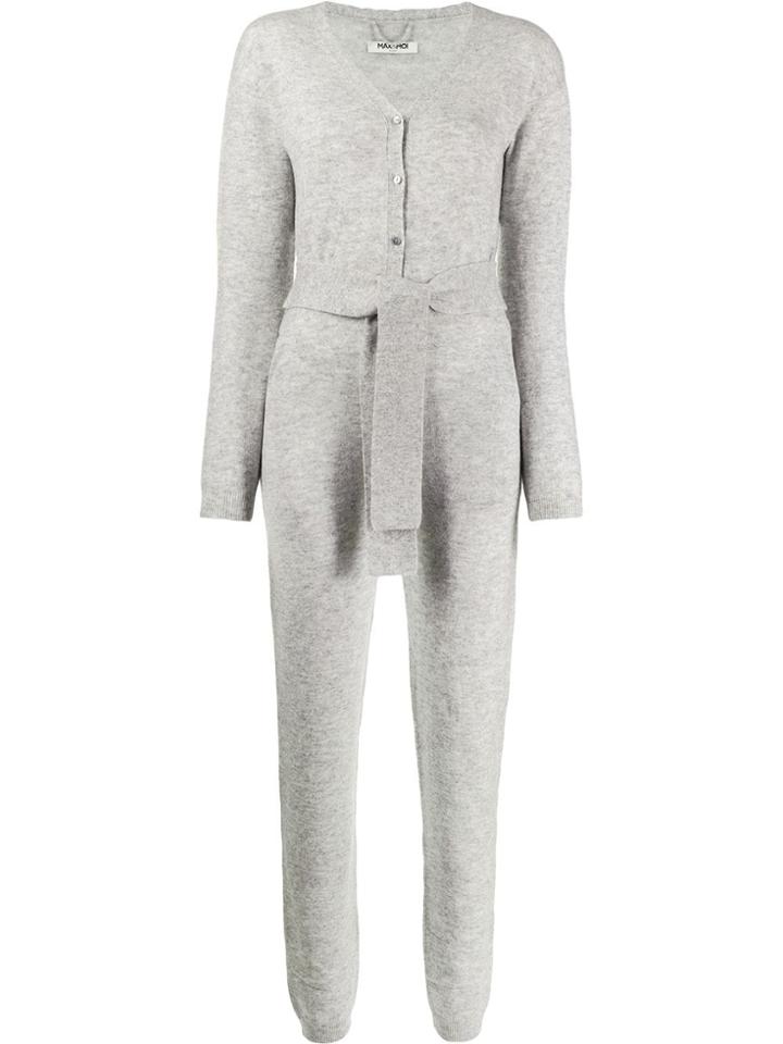 Max & Moi Fine Knit Playsuit - Grey