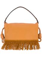 Loewe - Fringed Shoulder Bag - Women - Leather - One Size, Brown, Leather