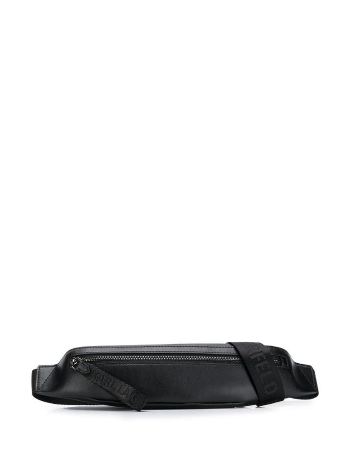 Karl Lagerfeld Karl X Carine Belt Bag - Black
