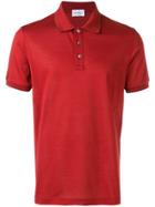 Salvatore Ferragamo Shortsleeved Polo Shirt - Red