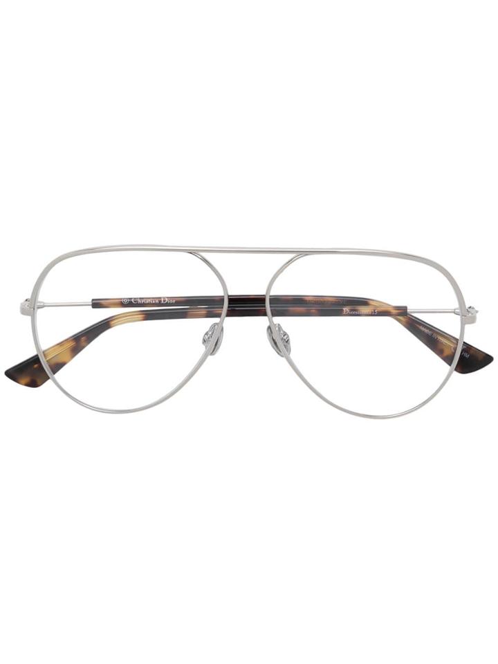 Dior Eyewear Essence Aviator Glasses - Silver