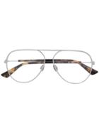 Dior Eyewear Essence Aviator Glasses - Silver