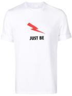 Neil Barrett Just Be T-shirt - White