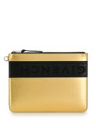 Givenchy Metallic Clutch - Gold