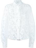 Sonia Rykiel Floral Lace Shirt