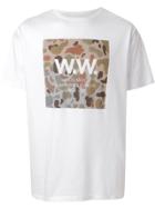 Wood Wood Ww Square Relaxed-fit T-shirt - White