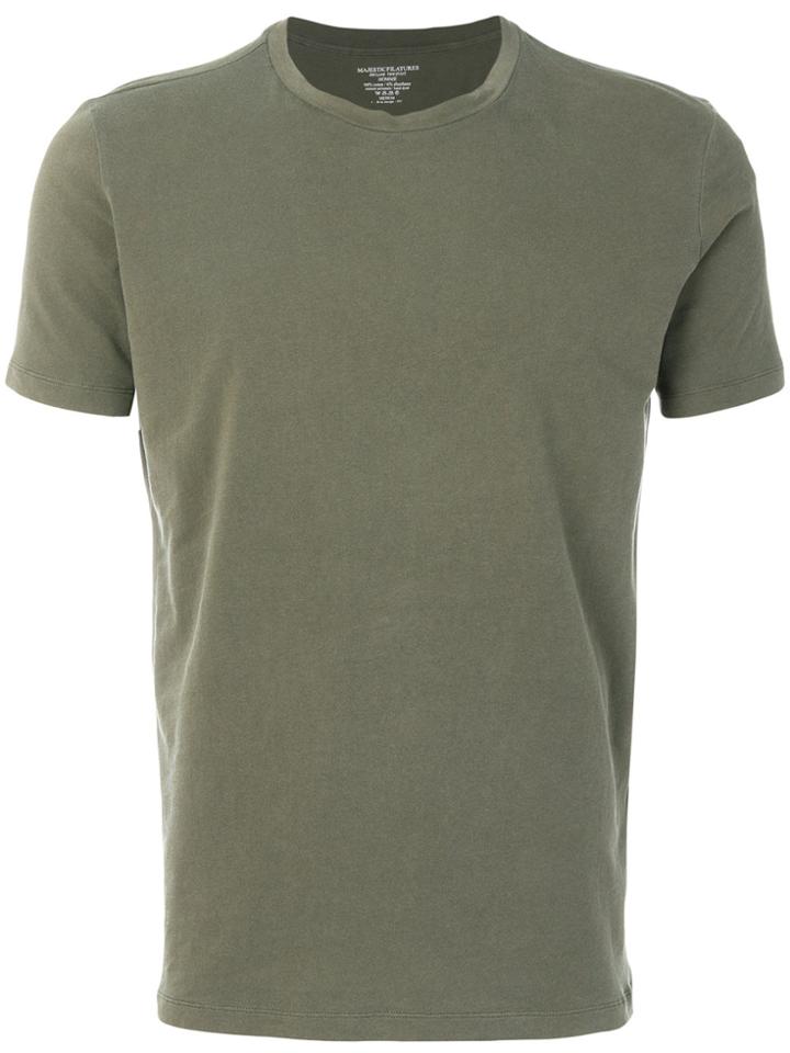 Majestic Filatures Crew-neck T-shirt - Green