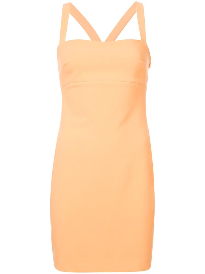 Likely Tight Fitting Sleeveless Dress - Yellow & Orange
