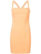 Likely Tight Fitting Sleeveless Dress - Yellow & Orange