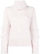 Dorothee Schumacher Ribbed Roll Neck Sweater - White