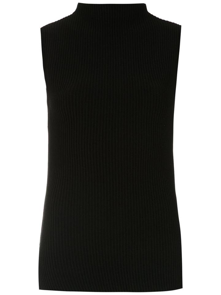 Alcaçuz High Neck Guaracema Blouse - Black