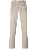 Lardini - Straight Trousers - Men - Cotton/polyester/spandex/elastane - 48, Nude/neutrals, Cotton/polyester/spandex/elastane