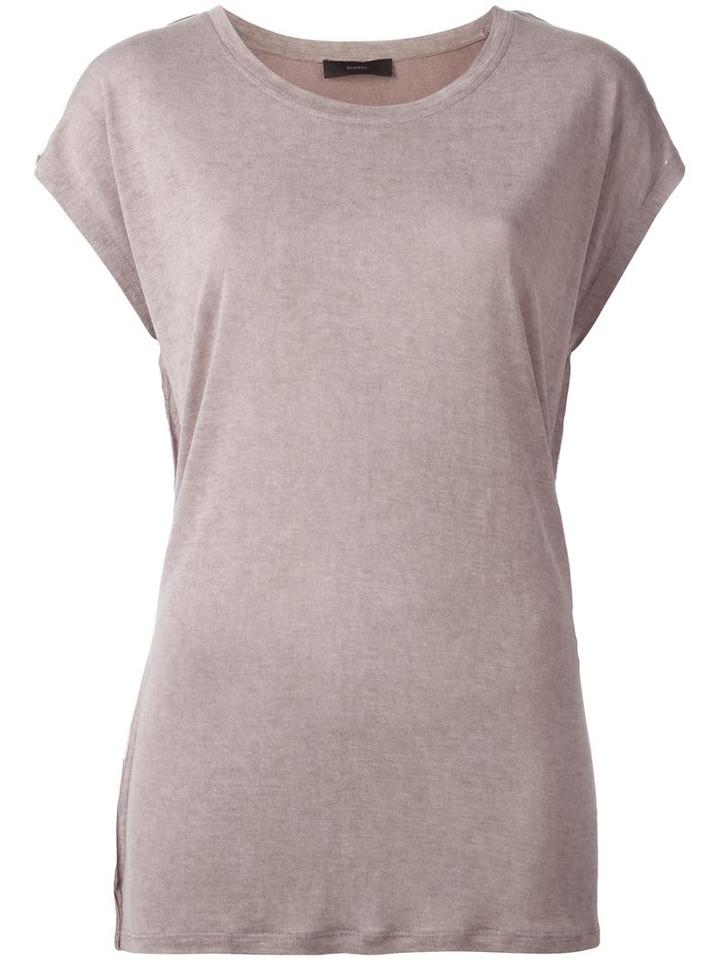 Diesel 't Serra W' T-shirt, Women's, Size: Small, Nude/neutrals, Viscose