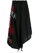 Yohji Yamamoto Wide Leg Pants - Black