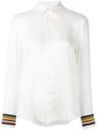 Grace Wales Bonner Caribe Shirt, Women's, Size: Small, White, Silk/cotton/spandex/elastane
