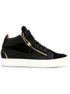 Giuseppe Zanotti Design Side-zip Sneakers - Black