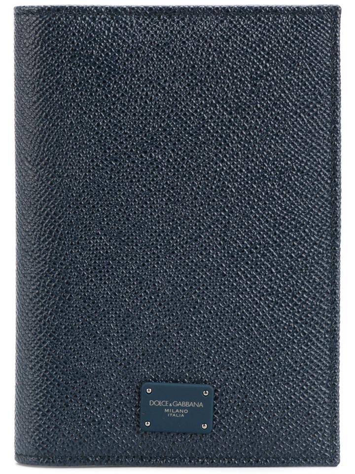 Dolce & Gabbana Fold Out Wallet - Blue