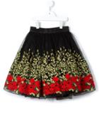 Little Bambah - Rose Garden Skirt - Kids - Silk - 3 Yrs, Black
