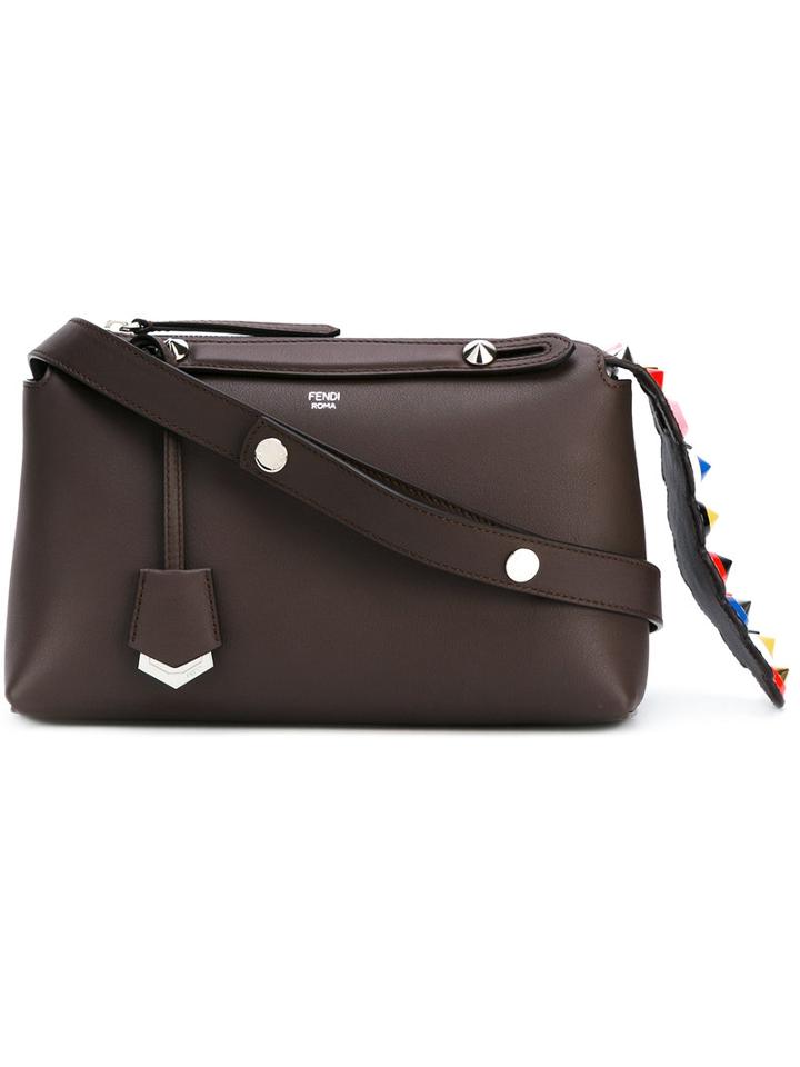 Fendi By The Way Shoulder Bag, Women's, Brown, Leather