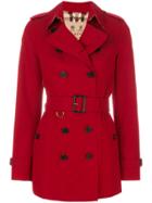 Burberry The Sandringham Trench Coat - Red