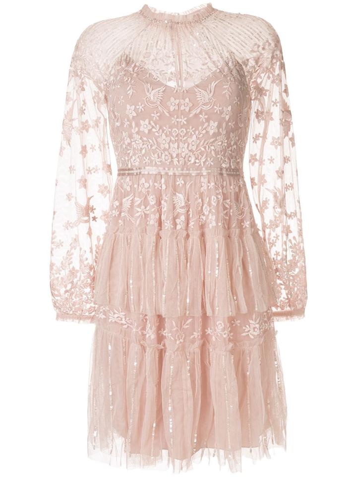 Needle & Thread Starling Sequin-embellished Dress - Pink