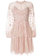 Needle & Thread Starling Sequin-embellished Dress - Pink