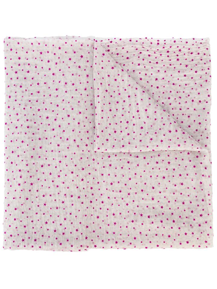 Faliero Sarti Mini Star Print Scarf - Grey