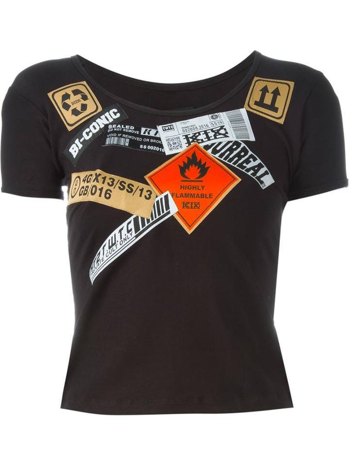 Ktz Multi Patch Cropped Top