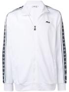 Fila Logo Stripe Jacket - White