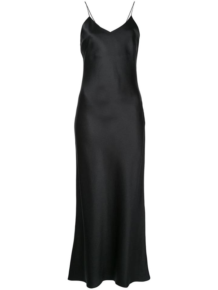 Anine Bing Rosemary Slip Dress - Black