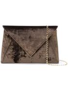Tyler Ellis Lee Pouchet Large Clutch - Brown