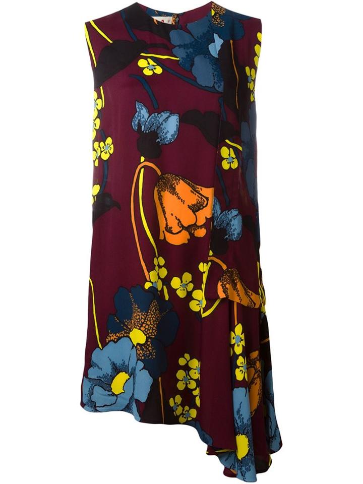 Marni Melodia Flower Print Dress