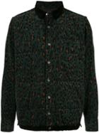 Sacai Leopard Print Shirt - Green