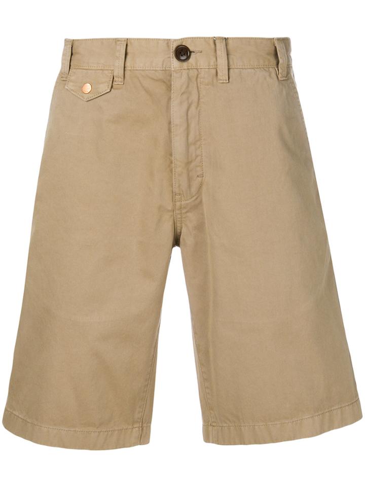 Barbour Stone-washed Shorts - Nude & Neutrals