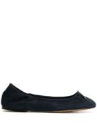 Sam Edelman Tie-fastening Ballerina Shoes - Blue