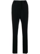 L'autre Chose High-waist Tailored Trousers - Black