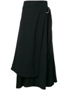 Victoria Beckham Belted Waist Skirt - Black