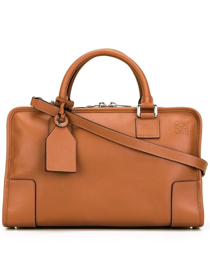 Loewe Top Zip Tote, Women's, Brown